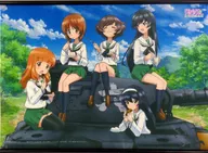 Hora de la merienda (equipo de rape) B2 Tapiz "Girls und Panzer" Anime Content Expo 2013 Goods