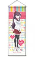 Takimoto Hifumi mini-tapiz "NEW GAME!"