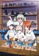 笠間燒陶藝體驗新插圖B2掛畫「少女與戰車劇場版」