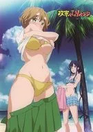 B2 Tapestry of Aihime Adachigaki and Yoshino Koiwai "Masamune's Revenge"