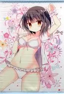 Flower, swimming suit and Aoyama-san (Kazuki Azumi) B2 Tapestry