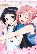 A3 Tapestry "Blu-ray/DVD Sakura Quest Vol. 1" drawn by Yuno & Rinriko Toranoana Purchase benefits