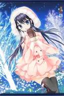 朱鷺坂七緒(着衣ver.) B2タペストリー 「フローラル・フローラブ」 電気外祭り 2016 WINTER in 新宿グッズ