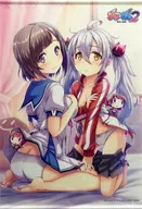 [A la carte] Tamasaki Nanako and Chiru Kondō drawn B2 tapiz "PS4/Switch Soft Gyal☆Gan2 Sofmap Limited Edition" included special benefits