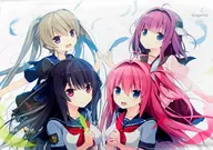 集合 B2ダブルスエードタペストリー 「Switchソフト 蒼の彼方のフォーリズム for Nintendo Switch」 sprite STORE購入特典