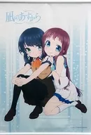 まなか＆美海 B2タペストリー 「凪のあすから」 電撃大王2014年3月 誌上通販限定 