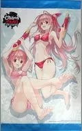 [A la Carte] Sakihata Satomi & Onoue 莉架 "Drawn by Mr. Mutsumi Sasaki" B2 Tapestry "C94 CHAOS;HEAD 10th Anniversary Memorial Set"