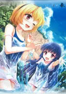 北条沙都子＆古手梨花 描き下ろしB2タペストリー 「Switchソフト ひぐらしのなく頃に 奉 限定版」 WonderGOO購入特典