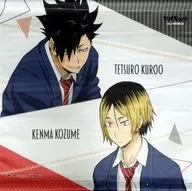 Tetsuro Kuro & Kozume Kenma Tapestry "Haikyu! break time in J-WORLD TOKYO"