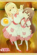 Ayaka Haruhara & Yukimoto Yuzu Citron Anime Drawing B2 Tapestry "Blu-ray/DVD Noharaso Janitor Vol. 1 Torinoana Limited Edition" Bonus included with the package