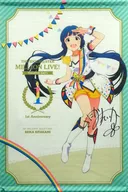 北上丽花(带签名ver.)B2挂画新浪潮・三色旗ver."THE IDOLM@STER MILLION LIVE！THEATER DAYS 1 st anniversary in Akihabara>
