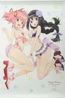 Madoka Kaname & Akatsuki Mihōmura (swimsuit ver.) A1 Tapestry "Magiarecode PUELLA MAGI MADOKA MAGICA Gaiden"