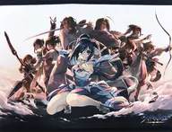 Conjunto (padrão A) W Camurça B2 Tapeçaria "O que é cantado é uma máscara falsa, não há ×AQUAPLUS"