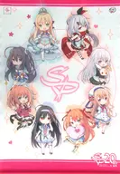 集合(SD) B2タペストリー 「サガプラネッツ×カフェアサン SAGA PLANETS 20th Anniversary cafe」