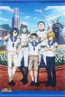 Sohoku High School A2 Tapestry "YOWAMUSHI PEDAL GLORY LINE Nagasaki Stage in Huis Ten Bosch"