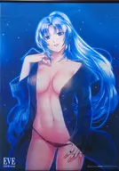 [Separate Item] Himuro Ayako (Erimoto Eiji) drawn down B2 Tapestry "PS4 / PS Vita soft EVE rebirth terror" WonderGOO purchase bonus