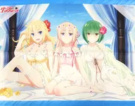 グリペン＆イーグル＆ファントム アニメ描き下ろしB2Wスエードタペストリー 「Blu-ray ガーリー・エアフォース」 とらのあな全巻購入特典