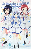 チマメ Squad (Kyo-Mafu ver.) B2 Tapestry "Is the Order a Rabbit?? ~ Sing For You ~" Kyoto International Manga and Anime Fair 2019 (Kyo-Mafu) Goods