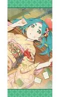 Yotsugi Ononoki (New Year's Bon Voyage) Mini Tapestry " Series Puku-Puku"