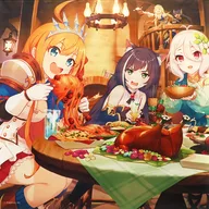 Gathering (A) Tapestry "Princess Connect! Re : Dive 2nd Anniversary Animate only shop"