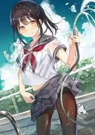 万冬岛(B:裤袜Ver)GAKAKU系列B2挂画26<肚脐×裤袜>