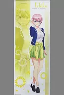 "The Quintessential Quintuplets POP UP SHOP in Shinjuku Marui Annex", a life-size tapestry by Ichika Nakano