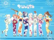 Ilustração B2 Tapeçaria "Magical Arcode Magic Girl Madoka e Magica Gaiden Special Event Kamiha Matsuri"