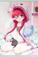 Cat Morning B2 Tapestry