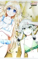 Goddess Officer & Fairy Archer B2 Tapestry "Blu-ray/DVD Goblin Slayer -GOBLIN'S CROWN - premium edition" Sofmap Purchase benefits