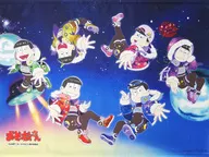 6-child ver. B2 Tapestry "Osomatsu san's WEB KUJI 8th Star Shine Rendezvous ☆" A-1 prize