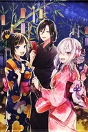 Tulip-gumi (Hayase Hashiri & Schellin, burgundy & Kenya Hana) B2 Tapestry "Virtual YouTuber Nijisanji Tanabata Goods 2020"