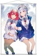 A.御影真空＆姫原毬 B2タペストリー 「クリアワールド」