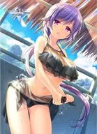 Mizuori 静久 (swimsuit) B2 Tapestry "Summer Pockets Reflection Blue"