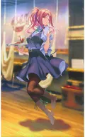Miki Myoga Tapeçarias de Tamanho Real Garçonete Ver. "Hanami Girl Piromizu x Frontier One (Café Asan) Hanami Cafe" Limitado à produção por encomenda