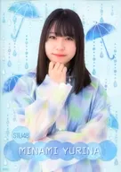 個別A4クリアポスター(レインコート衣装) 南有梨菜(STU48)