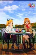 Painted by Aoi Miyanomori & Erika Yano B2 Tapestry "Blu-ray Movie SHIROBAKO Deluxe Edition" Sofmap x Animega Purchase benefits