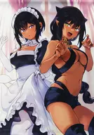 ジャヒー様＆リリス スペシャルB2タペストリー 「ジャヒー様はくじけない!×最近雇ったメイドが怪しい」 あみあみ限定
