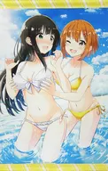 [A la carte] Salt huevas de arenque Ilustración A3 Tapiz "Light Novel" A partir de hoy, es ella. ¿Qué pasa? 1. Es mi deber estar juntos. Beneficios incluidos en la edición limitada de Mellon Books