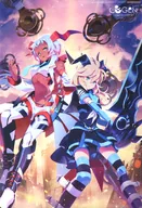 Kohaku Otori & Akasha B2 Tapestry "PS4/Switch Soft COGEN : Kohaku Otori and Toki no Tsurugi" Gamers Purchase benefits