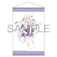 Emilia & Childhood Emilia Visual B2 Tapestry "Re:ZeRo Starting Life in Another World"