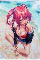 Nanaka Hinoura : A B2 Tapestry that can't be honest "Hanami Musa x Frontier One Hanami, Musa wa Koi de Collaboration Cafe"