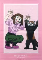 麗日お茶子 東武動物公園コラボ 描き下ろしビジュアル 飼育係ver. B2タペストリー 「僕のヒーローアカデミア」