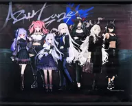 ZOZOTOWN×Azur ALL tapestry (B3 tapestry) "AZURE LANE BLACK COLLECTION by ZOZOTOWN"