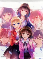 [Single Item] Collection B2 Tapestry "Saekano: How to Raise a Boring Girlfriend Fukasaki Kurodo Art Collection, Fine. ANIPLEX + Limited Bundle Edition" Special Bonus