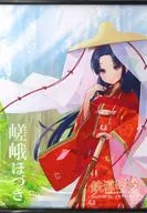 Sagahozuki (Kumano-mode pilgrimage) B2 Tapestry :' Railway Musume - Railway Uniform Collection - × Sagano Scenic Railway'