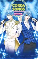 [A la carte] Ren Tsukimori & Kisaragi Kyoya (Jacket Illustration) A3 Cloth Tapiz "DVD Live Video Neo Romance Live Corda ☆ SONGS GAMECITY Limited Deluxe Edition"