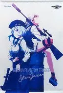 Touka & Gumi Original B2 Tapestry "Blu-ray Grizzia : Phantom Trigger THE ANIMATION Stargazer" Gamers Ltd. Purchase benefits