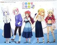 Collection B2 Tapestry "Blu-ray/DVD Machikado Mazoku 2-chome" Gamers Zenkan Purchase benefits