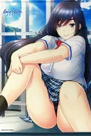 "PS4/PS Vita Soft Love Clear Complete Production Limited Edition" B2 Tapiz pintado por Hideshi Masaki Sofmap Purchase benefits