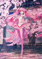 Sakura Miku Art by iXima B2 Tapestry "Sakura Miku x Hirosaki Sakura-Matsuri 2022"